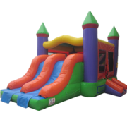 Rainbow Castle Combo Dual Slide